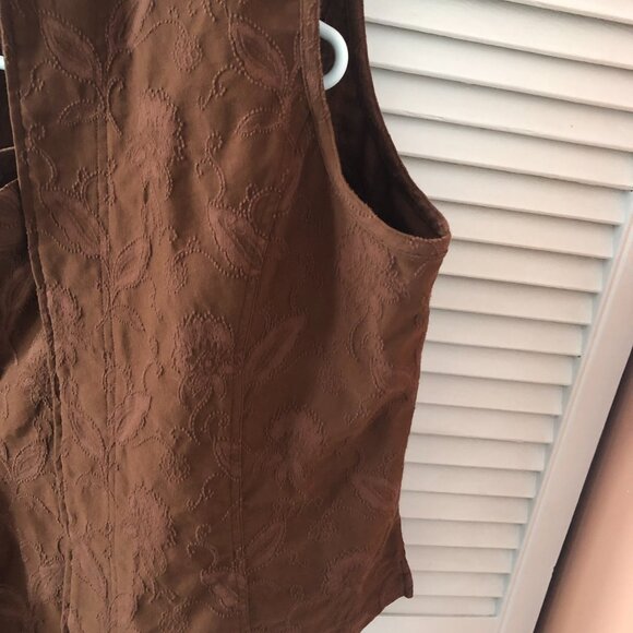 Embossed cotton pant suit - Picture 4 of 5